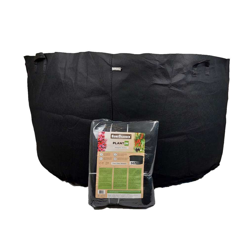 Hochbeet 567 l schwarz